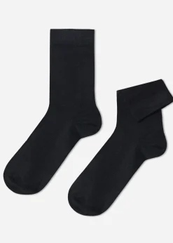 Chaussettes Courtes En Laine Et Coton Pour Homme