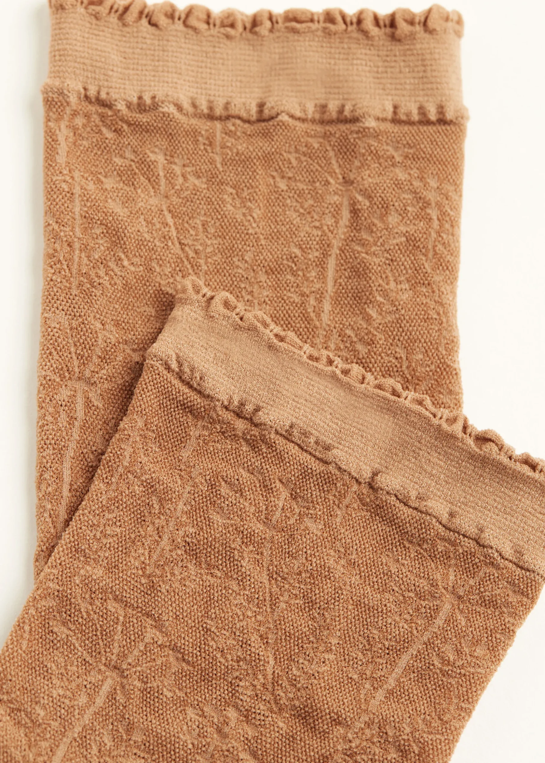 Chaussettes Courtes En Resille Fantaisie Fleurie