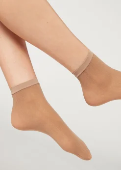 Chaussettes Courtes Motifs Losanges Eco