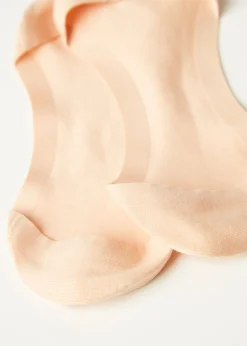 Chaussettes Invisibles Echancrees Sur Le Cote