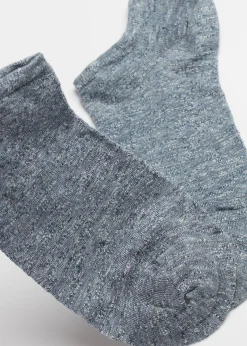 Chaussettes Invisibles Unisexe Avec Lin Et Viscose