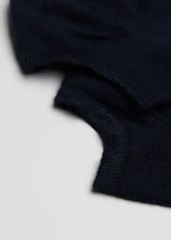 Chaussettes Invisibles Unisexes Avec Cachemire