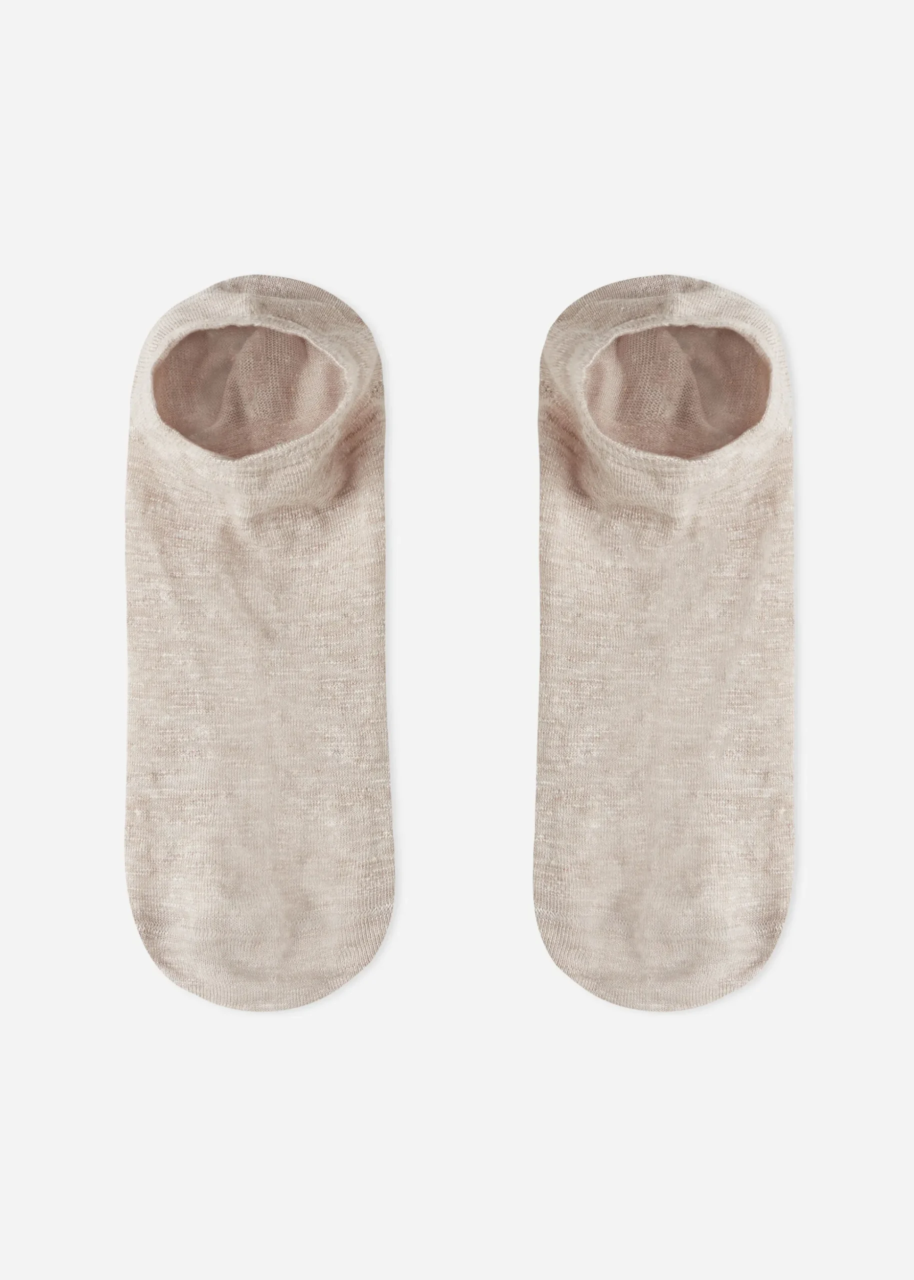 Chaussettes Invisibles Unisexe Avec Lin Et Viscose