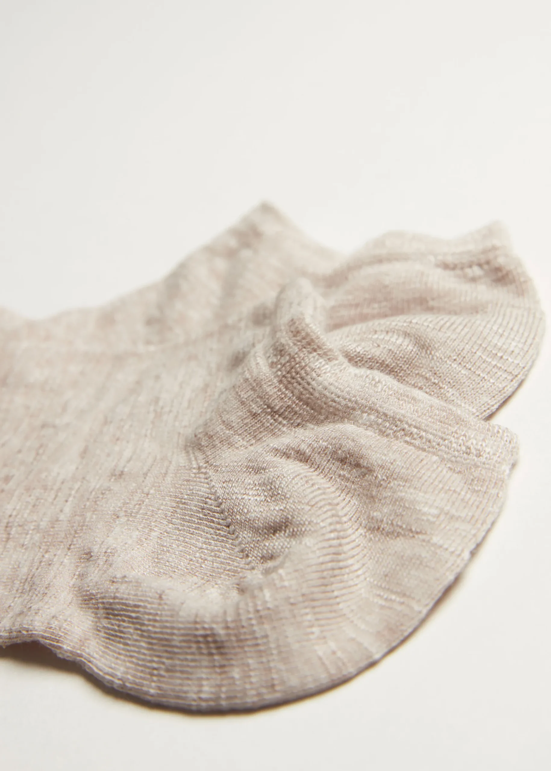 Chaussettes Invisibles Unisexe Avec Lin Et Viscose