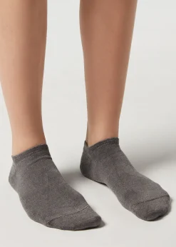 Chaussettes Invisibles Unisexes Avec Cachemire