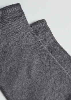 Chaussettes Invisibles Unisexes Avec Cachemire