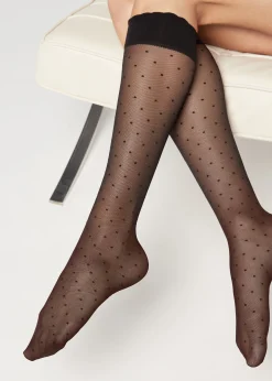 Chaussettes Longues A Motifs