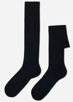 Chaussettes Longues Avec Cachemire Pour Homme