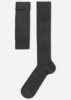 Chaussettes Longues Avec Cachemire Pour Homme