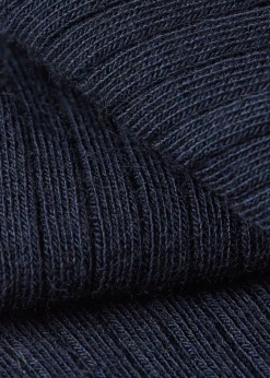 Chaussettes Longues En Cachemire Cotelees