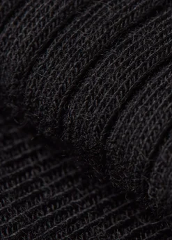 Chaussettes Longues En Cachemire Cotelees