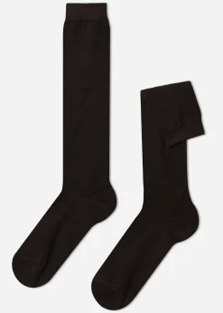 Chaussettes Longues En Coton Thermique Pour Homme