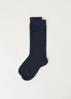 Chaussettes Longues En Coton Respirant Pour Enfants