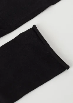 Chaussettes Longues En Coton Satine