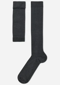 Chaussettes Longues En Coton Extensible Pour Homme