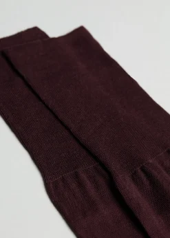 Chaussettes Longues En Fil D'Ecosse Pour Homme