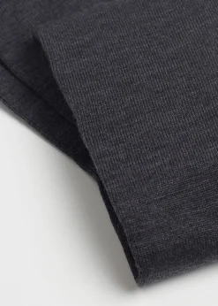 Chaussettes Longues En Laine Et Coton