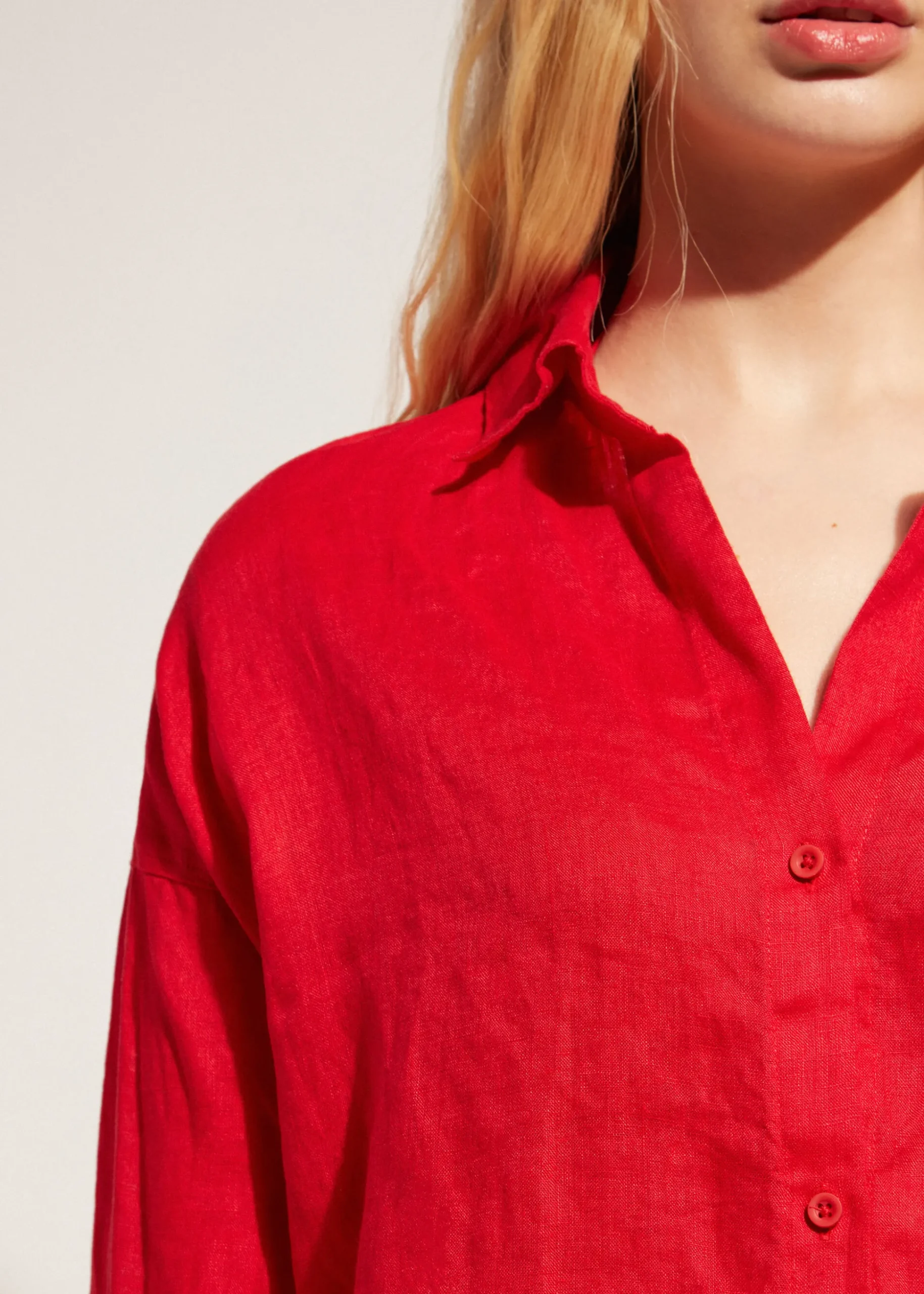 Chemise Longue En Lin