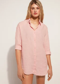 Chemise Longue En Lin