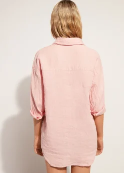 Chemise Longue En Lin