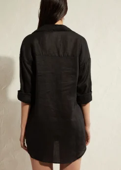 Chemise Longue En Lin