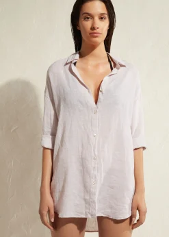 Chemise Longue En Lin