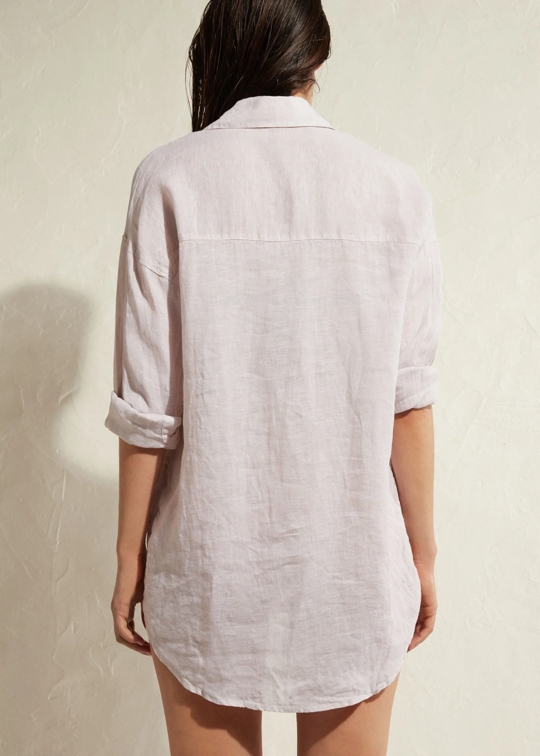 Chemise Longue En Lin
