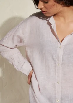 Chemise Longue En Lin