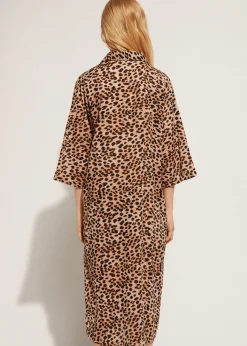Chemise Mi-Longue Fantaisie Animalier