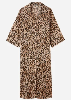 Chemise Mi-Longue Fantaisie Animalier