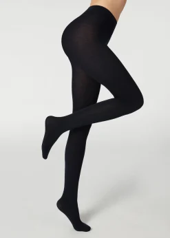 Collant Opaque Thermique Avec Cachemire