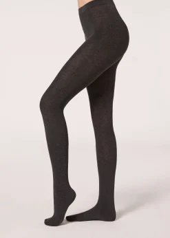 Collant Opaque Thermique Avec Cachemire