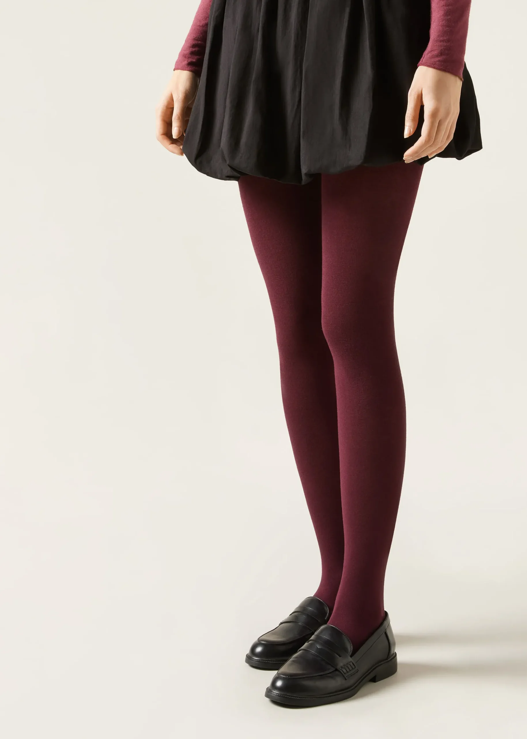 Collant Opaque Thermique Avec Cachemire