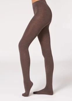Collant Opaque Thermique Avec Cachemire