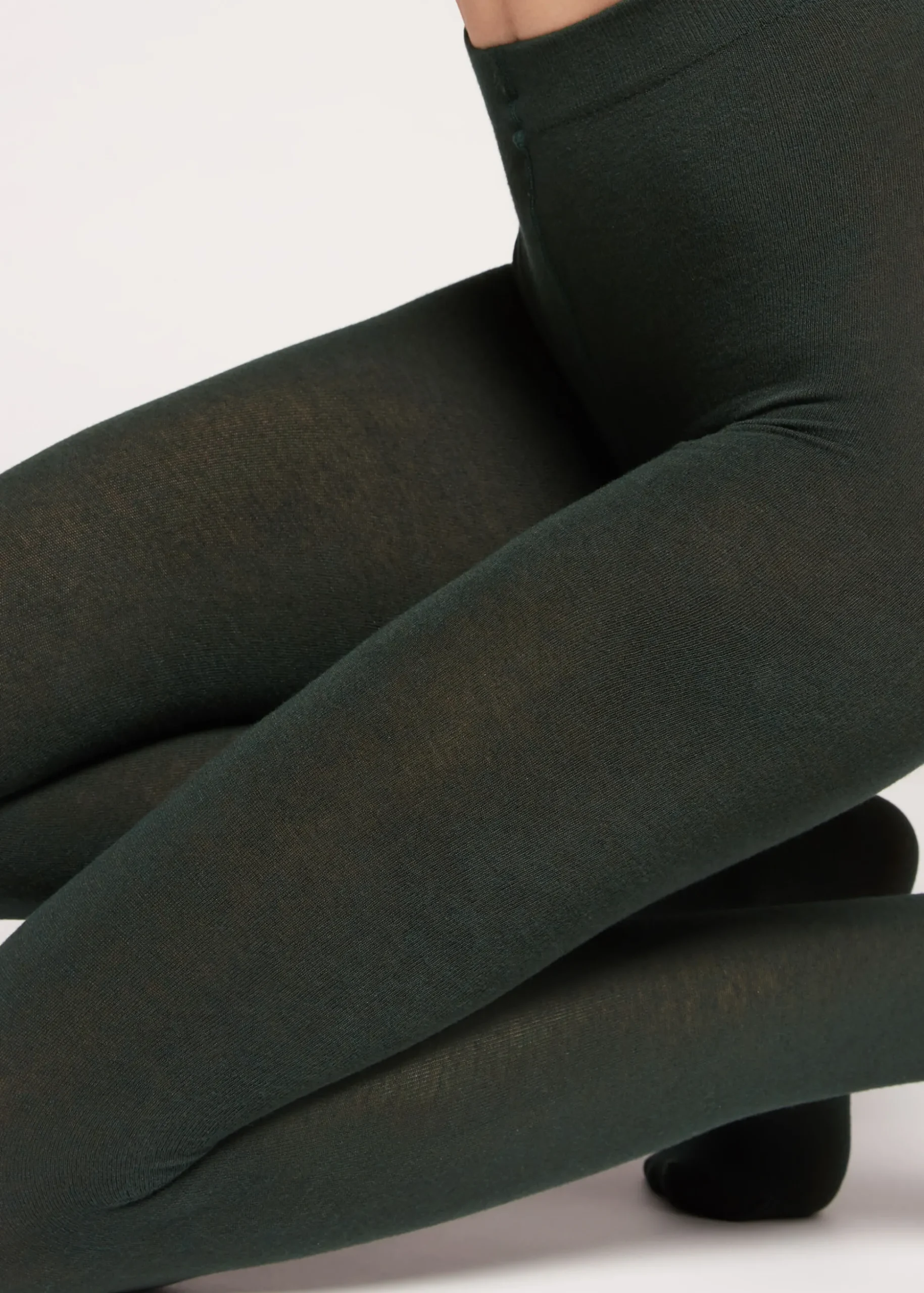 Collant Opaque Thermique Avec Cachemire