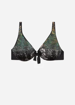 Haut De Maillot Balconnet A Paillettes Las Vegas