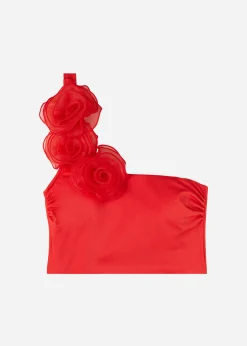 Haut De Maillot Bandeau Bustier Une Bretelle Bora Bora