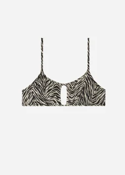 Haut De Maillot Brassiere Zebre Nairobi