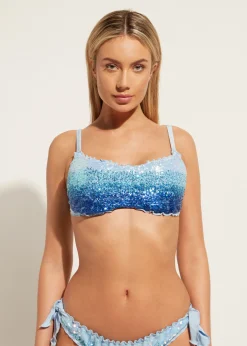Haut De Maillot Brassiere Paillettes Seychelles
