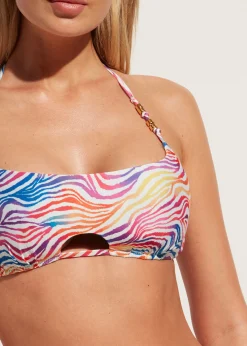 Haut De Maillot Brassiere Animalier Malaga