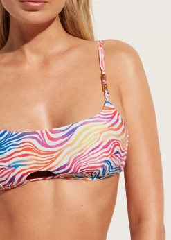 Haut De Maillot Brassiere Animalier Malaga