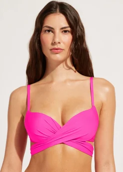 Haut De Maillot Push-Up A Rembourrage Progressif Doux Indonesia