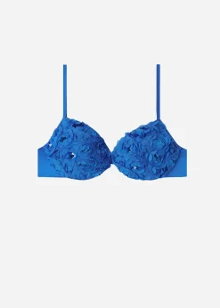 Haut De Maillot Push-Up Rembourre A Fleurs Parigi
