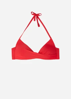 Haut De Maillot Triangle Rembourrage Progressif Doux Croisement Indonesia