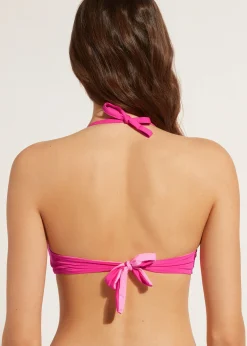 Haut De Maillot Triangle Rembourrage Progressif Doux Croisement Indonesia