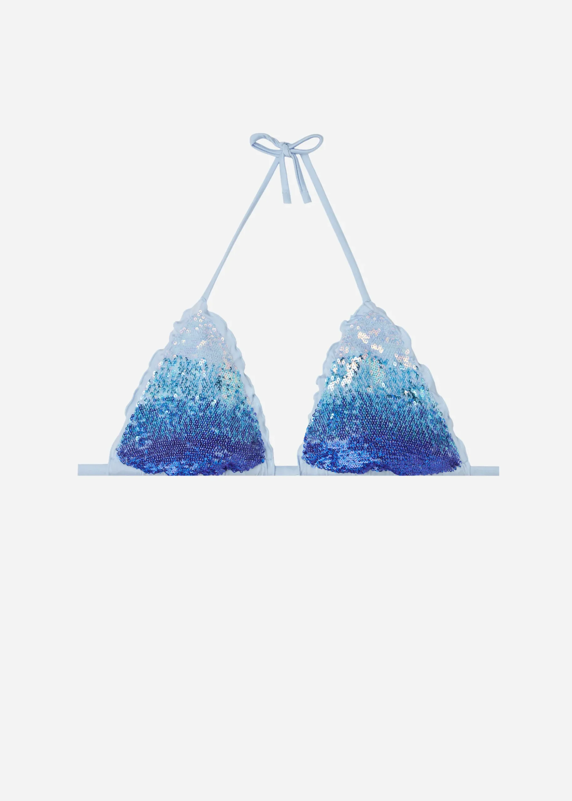 Haut De Maillot Triangle Paillettes Seychelles