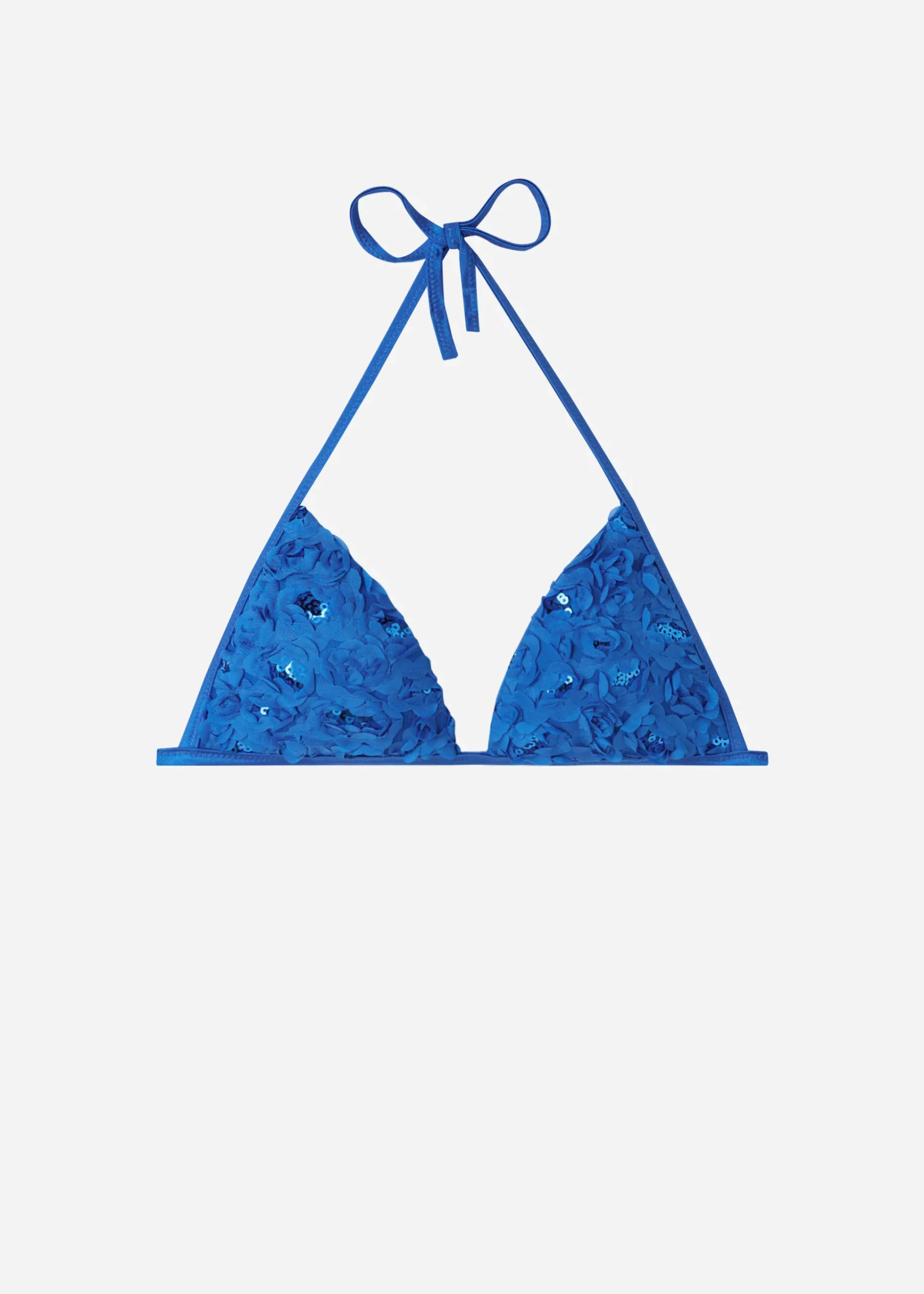 Haut De Maillot Triangle Rembourre Progressif A Fleurs Parigi