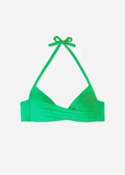 Haut De Maillot Triangle Rembourrage Progressif Doux Croisement Indonesia