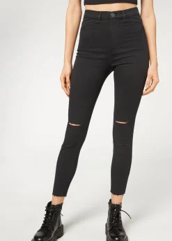 Jean Skinny Taille Haute