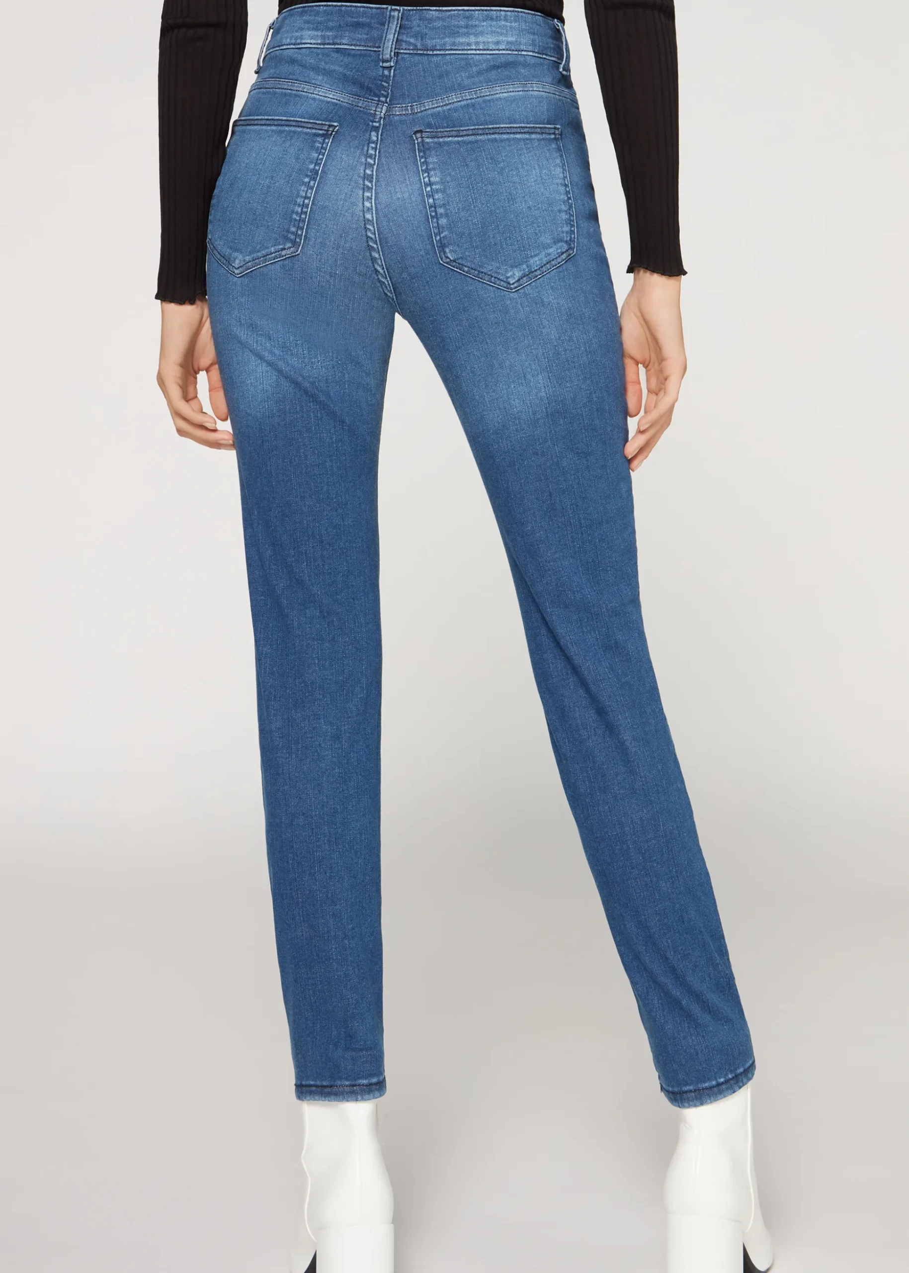 Jean Superskinny Taille Haute Denim Super Flexible